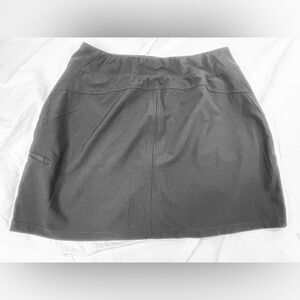 Orvis Skort Ladies Medium Black Sporty Active Stretchy Perfec